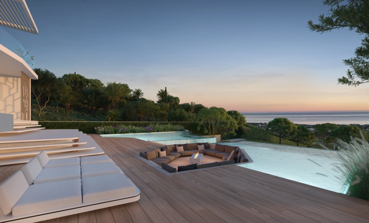 New 6-bedroom villas in an exclusive residential complex in Benahavís (Marbella).