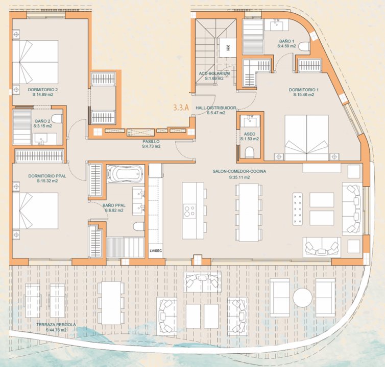 Luxurious 3 bedroom apartment in Mijas - Image 11